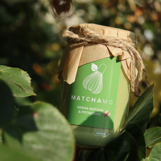 Vasetto crema spalmabile al matcha e pistacchio